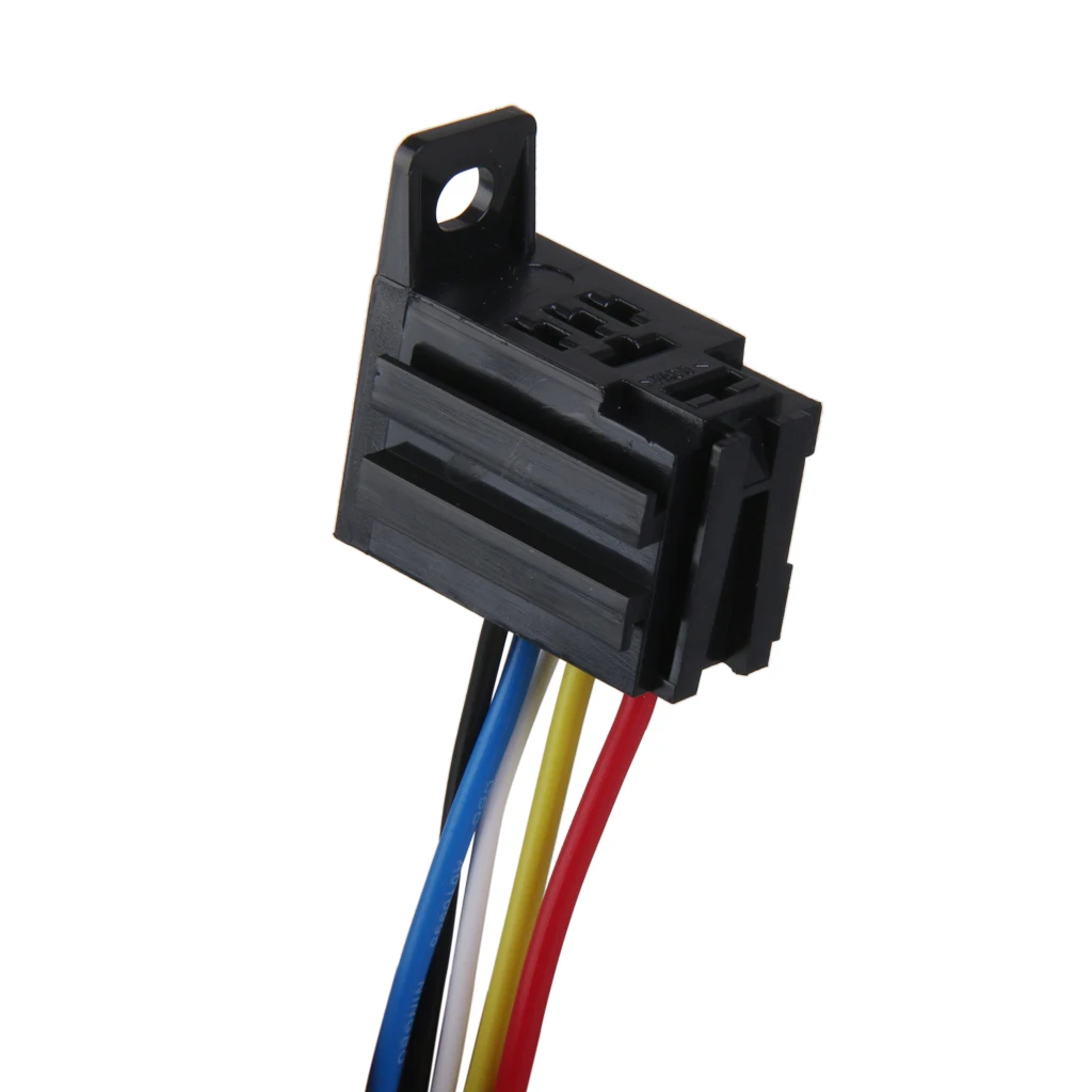 Car 12v 12 Volt Dc 20a 30a Amp Relay Harness Socket 5pin 5