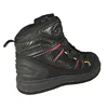 OEM Outdoor fish shoes water sport wading fast spin auto lace felt spike outsole ankle boots men fishing shoes