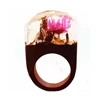 Fashion Jewelry Unique Resin Wood Rings Film Lotr Movies Fangorn Forest Tree Ring
