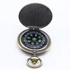 Luxury Antique Pocket Compass Multi-functional Army Stainless Steel Geological Compass