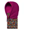 fashion winter hood hat fleece balaclava hood Unisex plush fleece hooded robe