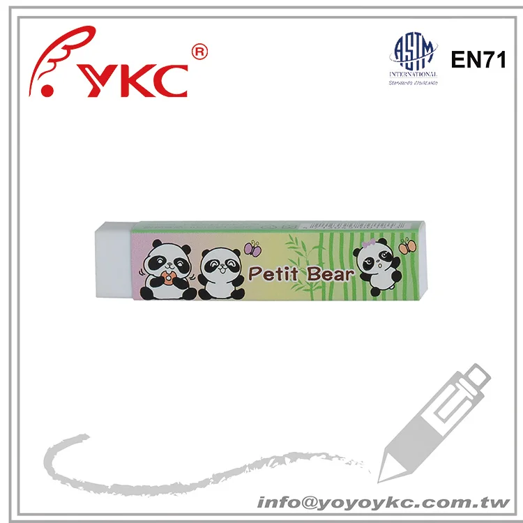 
E2060S Eraser long body cute eraser 