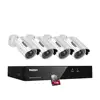 Tmezon 720P HD DVR Kits With 1TB Hard Disk Pre-installed 4pcs IR Bullet Camera Digital Video Record Home Security System