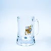 clean beer glass mug heavy wall beer glass cup with handle steins glass type