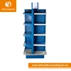 Shopping mall modern shoe display metal display stand shoe display rack