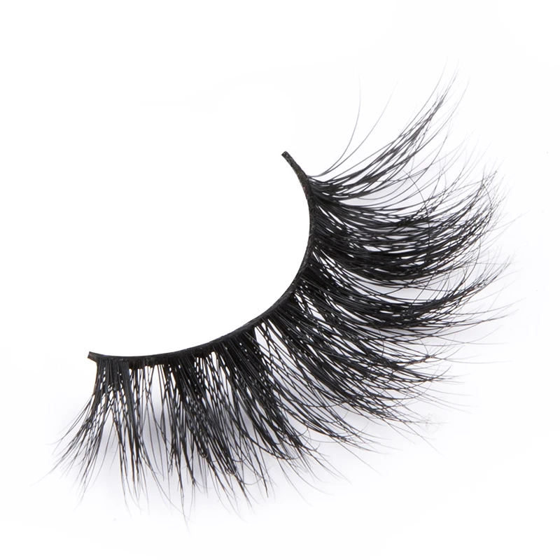 

Wholesale Mink Eyelash 3d Mink Lashes 6D 01 private label logo, Natural black