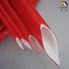 3mm UL/CSA certification Good dielectric strength silicone fiberglass tube for cable and wires insulation