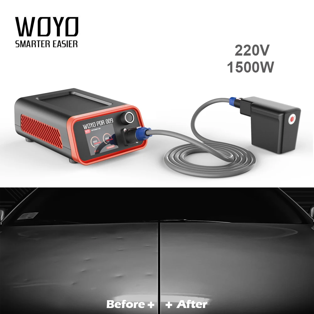

WOYO PDR Tool Safely Remove Dents Repair Car Small Dents with PDR Hail Damage Repair 220V 110V