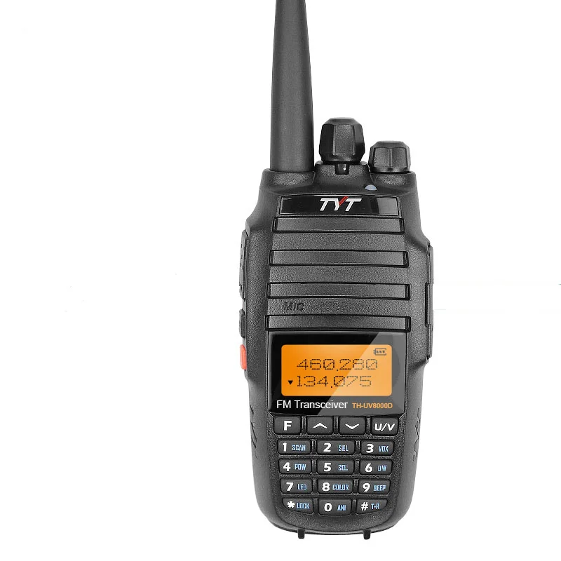 

10Watt TYT TH-UV8000D VHF UHF Dual Band Two Way Radio Walkie Talkie, Black