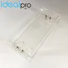 Custom plastic parts clear acrylic sheet with logo custom thickness display holder and shelf designer acrylic plastic box