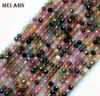 Natural mineral 2mm & 3.5mm faceted Tourmaline semi-precious seed beads loose gemstone for jewelry making