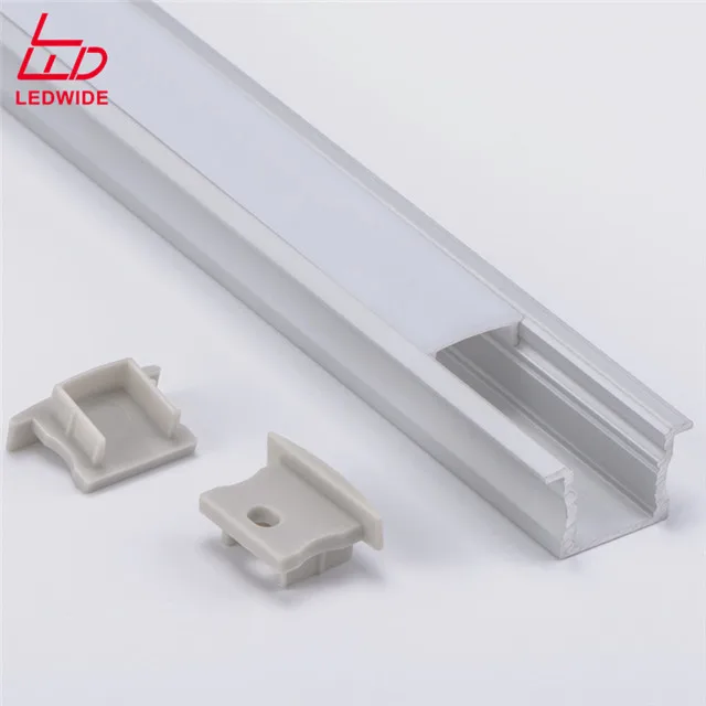 Shoe shelf linear lighting led profile led aluminum profile for linear light recessed led channel