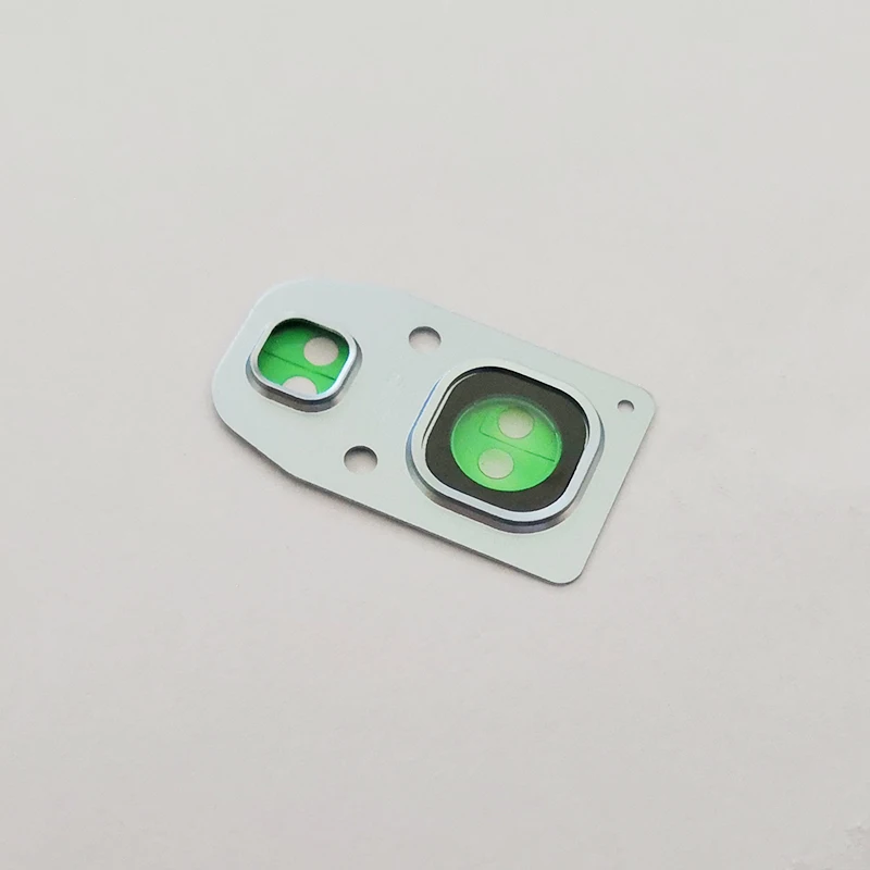 Camera Frame Glass Lens with Sticker Adhesive Tape Replacement For Samsung Galaxy  A520 A720 2017