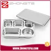 compartment Stainless steel takeaway food container