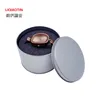 Tinplate box diameter 90* height 60MM can be customized logo on the casio watch box
