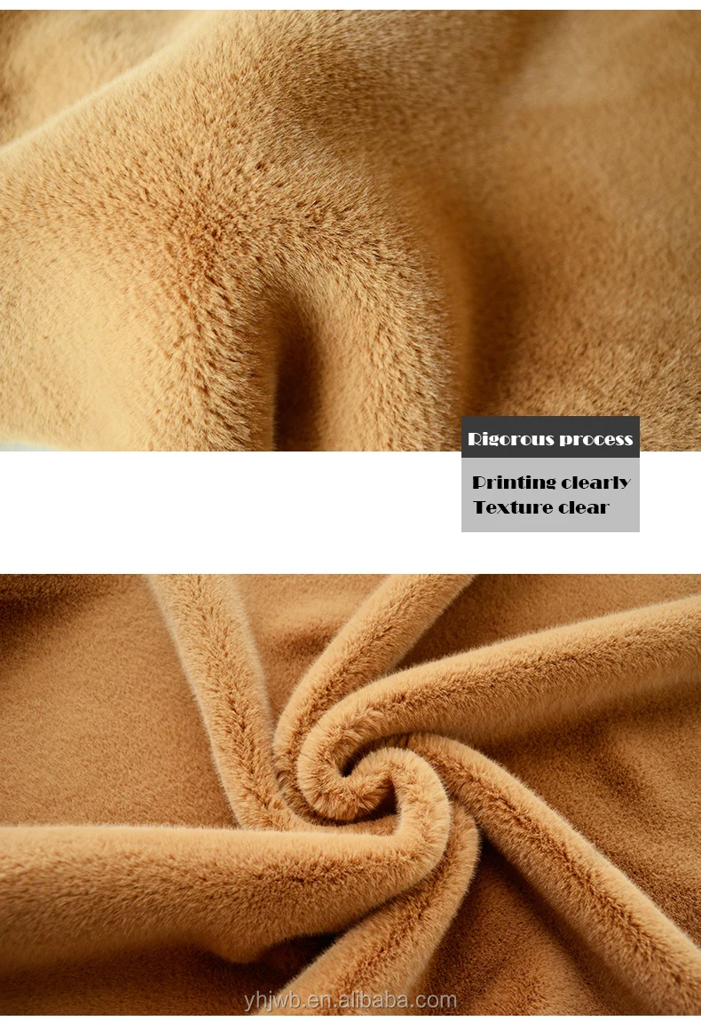 Rabbit Fur/polyester Rabbit Fabric/pv Plush Buy Faux Rabbit Fur
