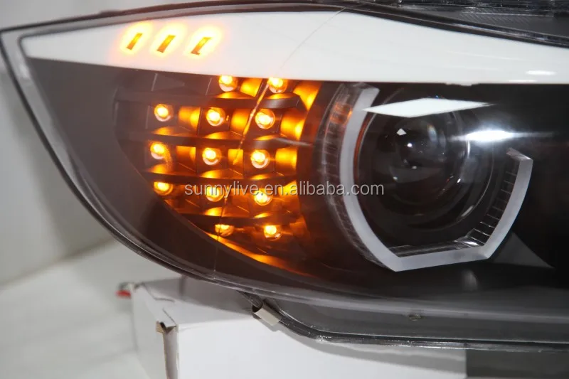 For BMW E90 330I 320I 318i led Angel Eyes headlight JY