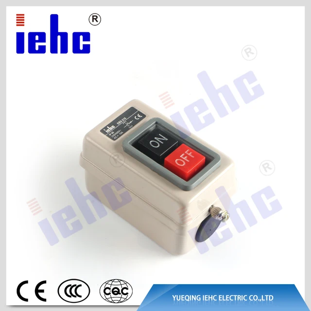 EBS211 10A metal shell power on off push button switch