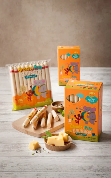 
KOREAN Samlip cheese& fish sausage 