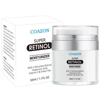

50g Retinol Cream for face with Retinol Hyaluronic Acid Vitamin E and Green Tea Anti Aging Day and night Moisturizing Face Cream