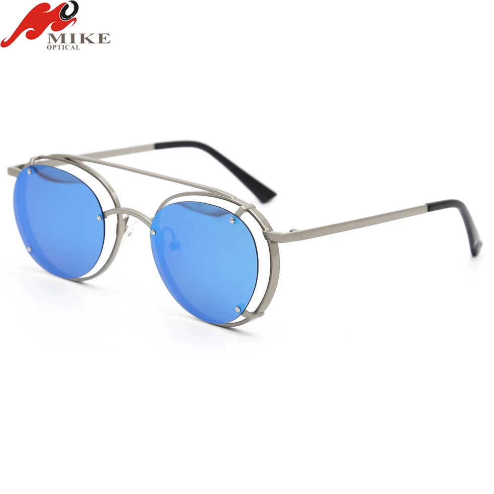 

high quality mirror sunglasses polarized luxury metal sunglasses, Any color