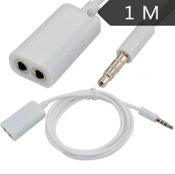 Wholesale Flat Wired Aux Jack 3.5mm Audio Cable With Volume Control And