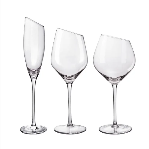 Superior Quality Promotional Lead Crystal 673ml Fancy Goblet Wine Glass For Restaurant Hotel