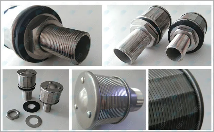 Wedge Wire Screen Filter Nozzle