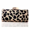 Fashion Leopard style magazine clutch purse, clutches and purses for women