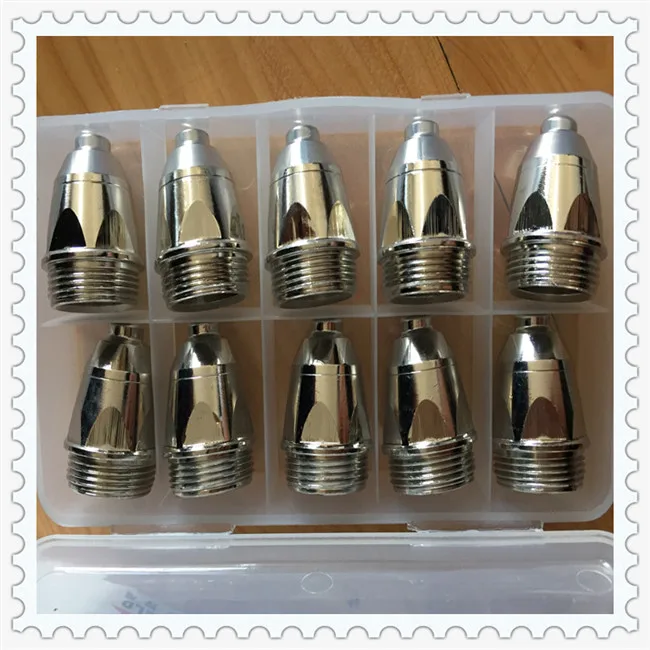 Plasma cutting nozzle and electrode used for P80 plasma cutting torch