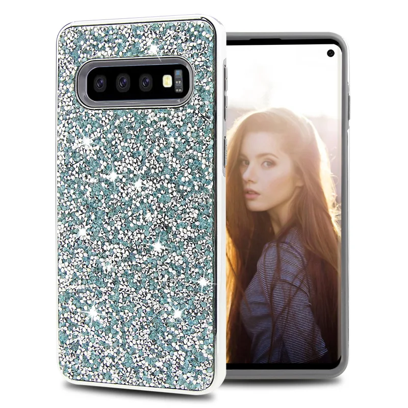 

Electroplate TPU Glitter Diamond Phone Cover Case for Samung galaxy s10 /s10 plus