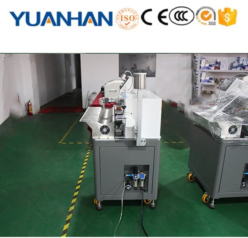 Full Automatic Double Ends Wire Stripping Cutting Tin Dipping Crimping ...