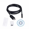 industrial USB Endoscope Camera 7.0mm Waterproof Pipe Inspection Borescope Snake Camera YPC-127 for Windows 7M 10M 15M