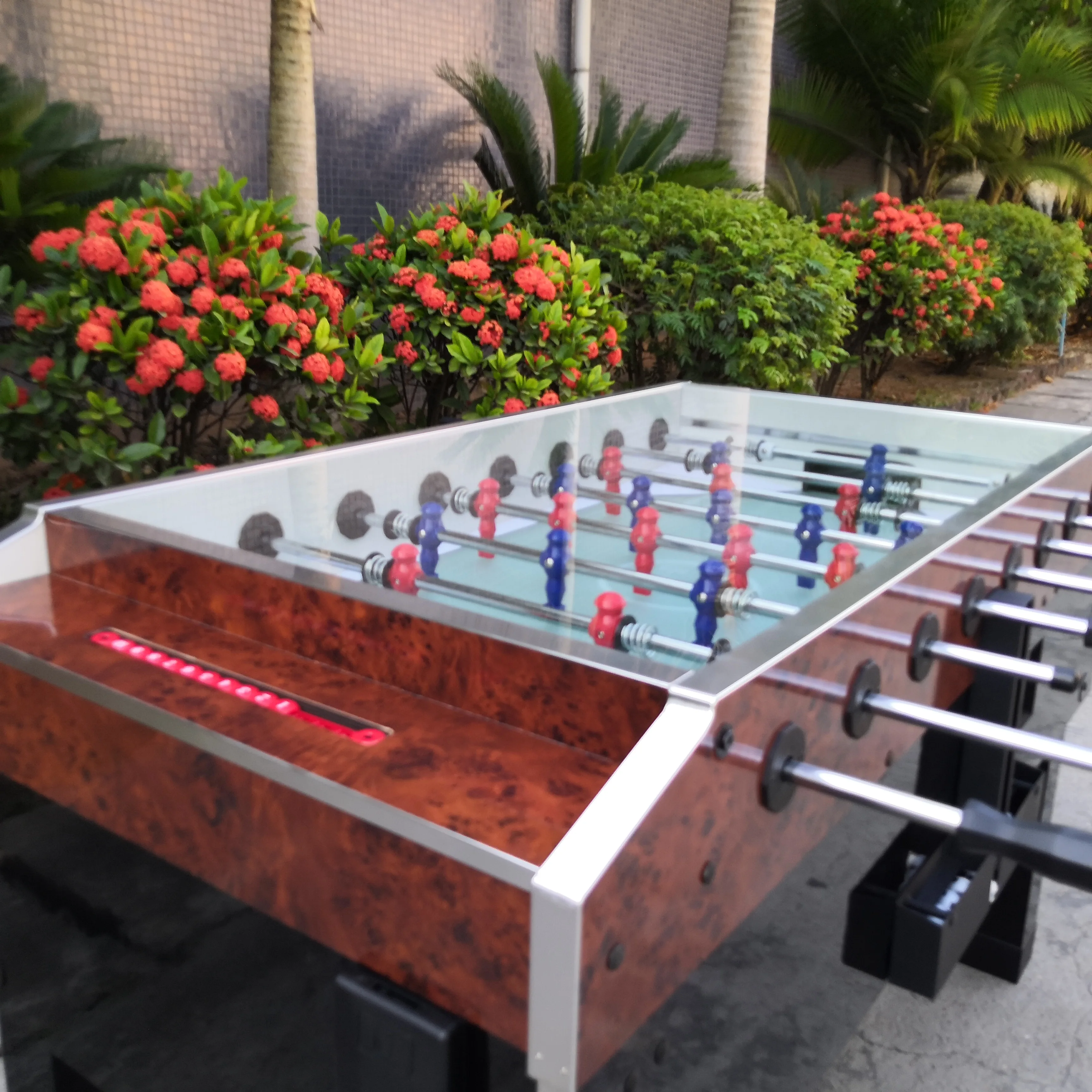 Coin Operated Soccer Game Mdf Football Table For Sports Buy Coin