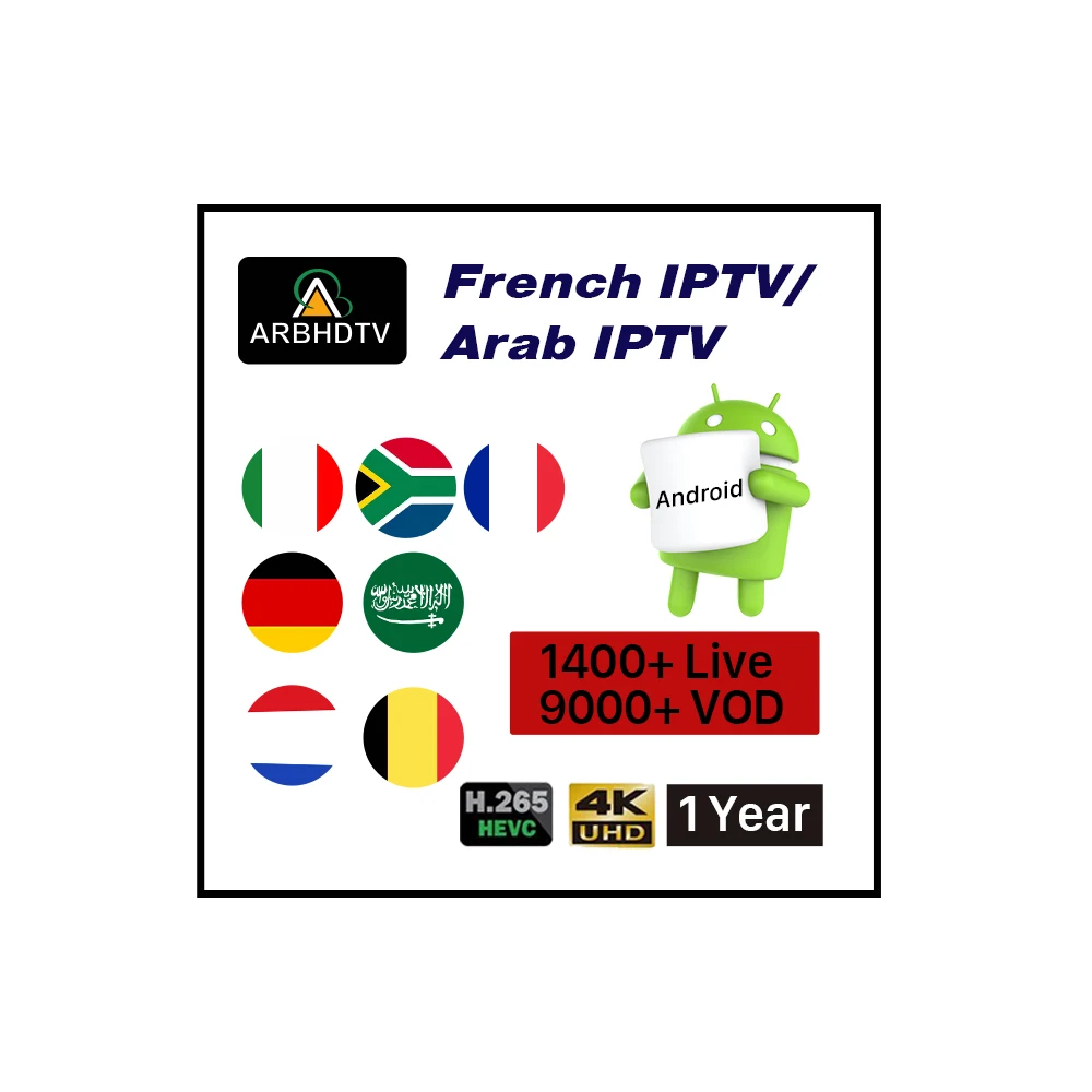

Wholesale Middle East Arabic IPTV APP Channel Abonnement ARBHDTV 1 Year Arabic IP TV VOD Account Renewal