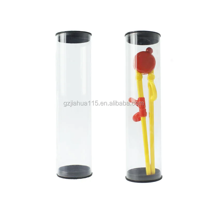 Clear Pc Solid Plastic Tube With End Caps Buy Solid Plastic Tube