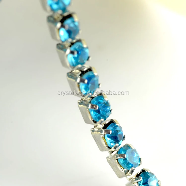 Newest Style Fancy Crystal Stone Cup Chain, Crystal rhinestone cupchains trimming for decoration