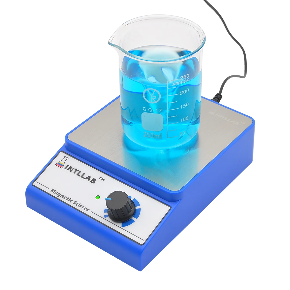 
INTLLAB Magnetic Stirrer Laboratory Magnetic Mixer with Stir Bar 3000 rpm Max Stirring Capacity: 3000ml 
