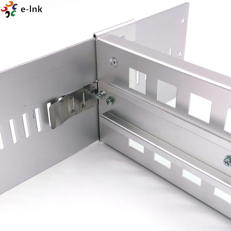 2u Height Aluminum Alloy Material Silver Color 19 Inches Adjustable ...