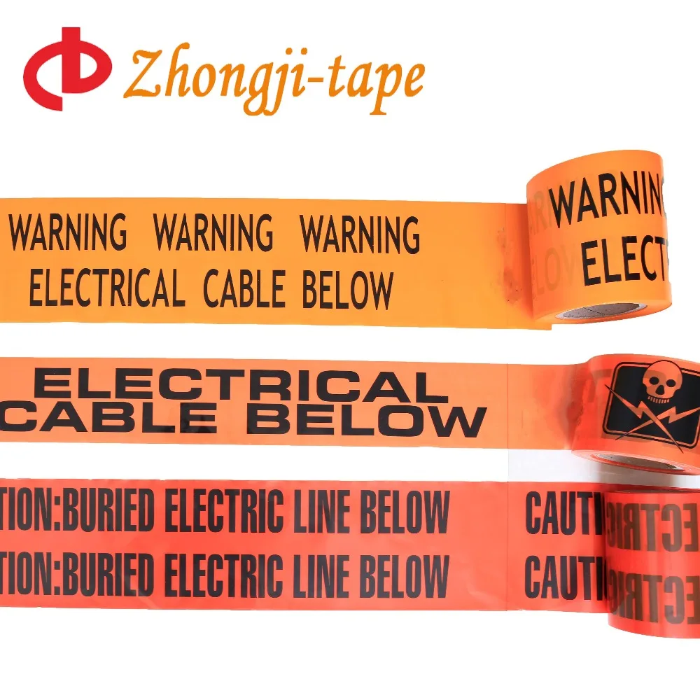 Customized Underground Caution Electric Warning Tape Buy Customized
