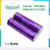 High performance and high quality Vapcell INR18650 2400mah 30A strong power high drain Li-ion rechargeable battery