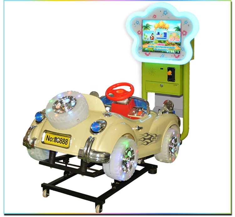 Kiddy Riders Coin Amusement Kids Motorbike Swing Moto Bike Ride Machine ...