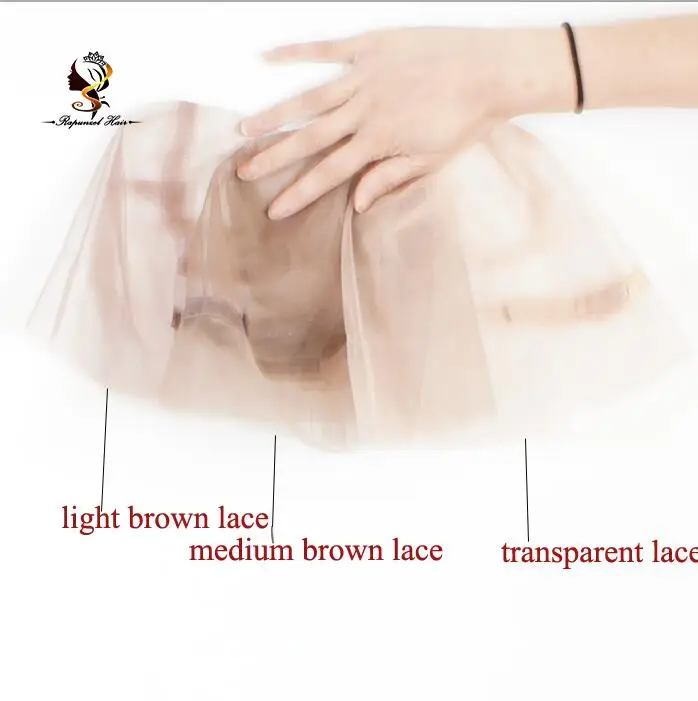 

Medium brown/light brown/transaprent lace small cap full lace wig cap with adjust able no stretch for sale