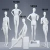 XINJI New Design Sexy Tall Thin Manikin Women Dummy Full Body FRP Abstract White Female Mannequin Window