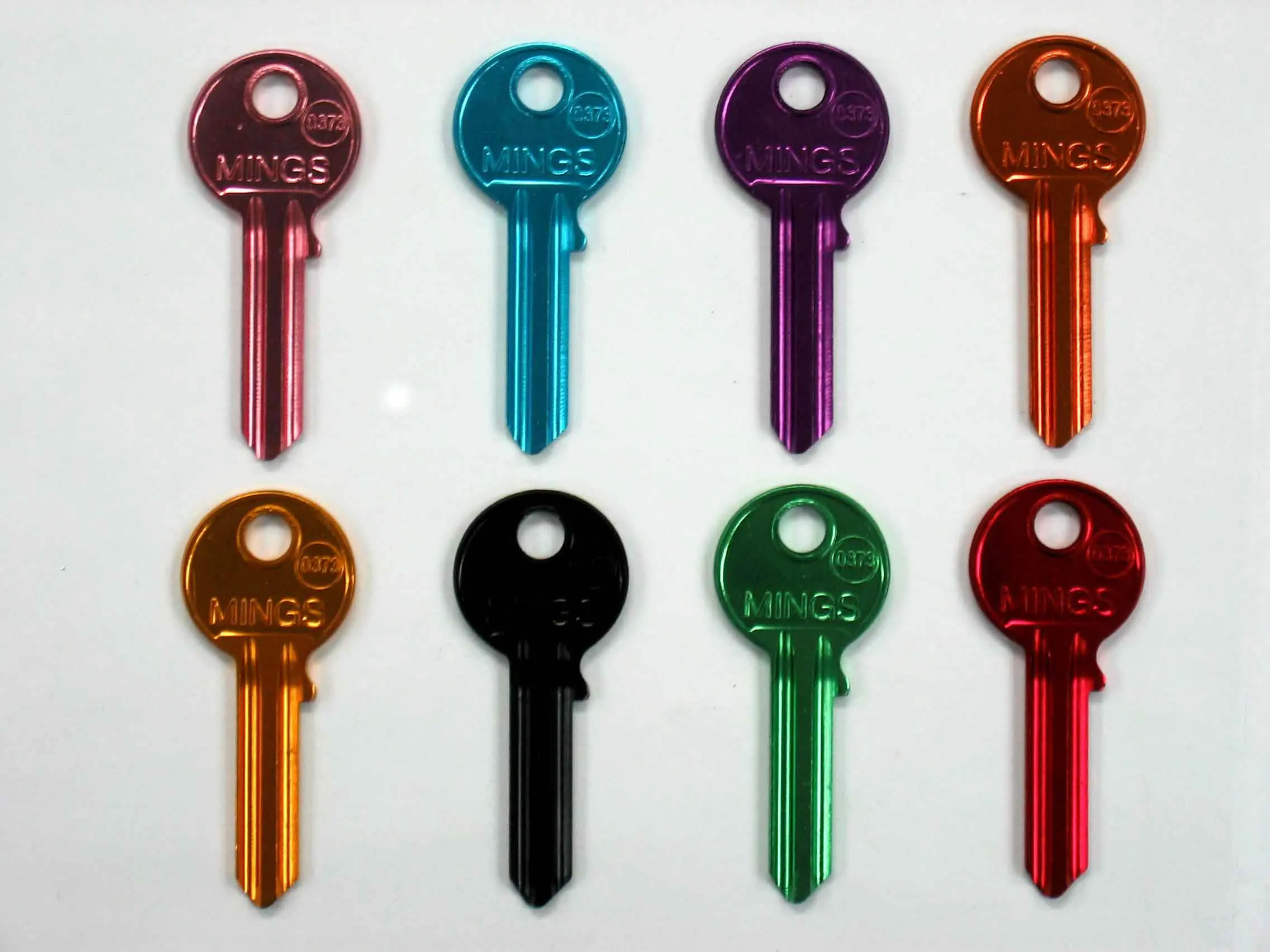 Ultra Light Uni3 Colors Door Key Blank - Buy Hotel Door Lock Key ...