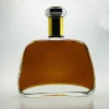 Fancy custom empty beautiful glass empty brandy bottle