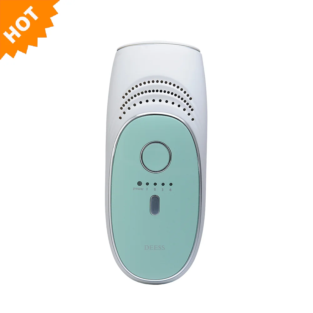 

Permanent Portable mini IPL hair removal machine home use CE RoHs approved facial laser remover epilator, Tiffany blue/ oem