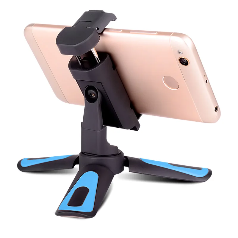 

XILETU CD-1 Mini Portable Flexible Lightweight Selfie Stick Tripod With Phone Holder For Cell Phone Cameras, Colors