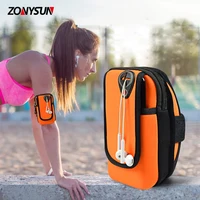 

High Quality Waterproof Neoprene Armband Mobile Phone Sport Arm bag For Running Traveling