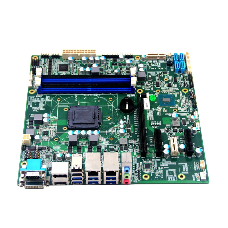 Lga1151 Arm Board 4k Display Mini Itx Motherboard With 2 Ports